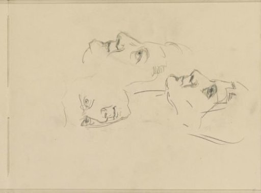 Study Sheet with Faces