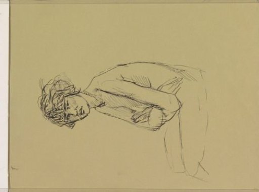 Seated Female Nude with Necklace
