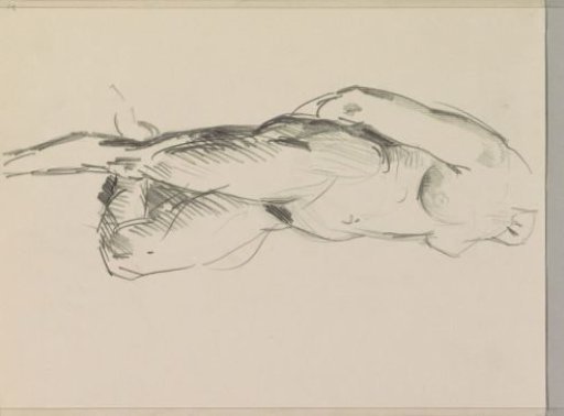 Standing Female Nude