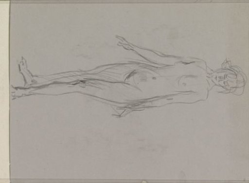 Standing Female Nude