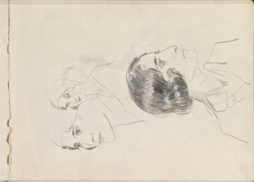 Three women's heads