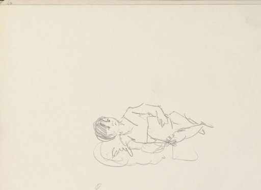 Seated boy