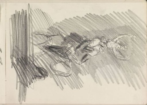 Two acrobats on a bicycle