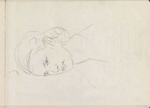 Head of a woman