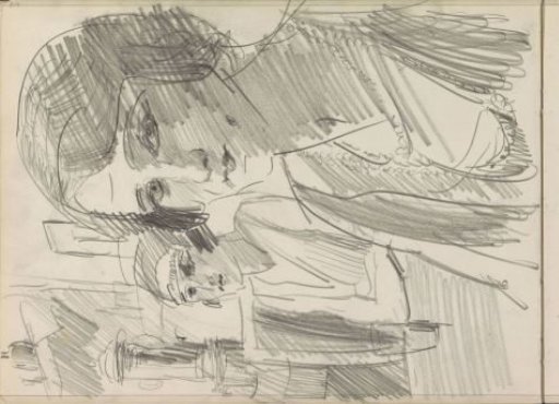Two women at a table, possibly on a terrace