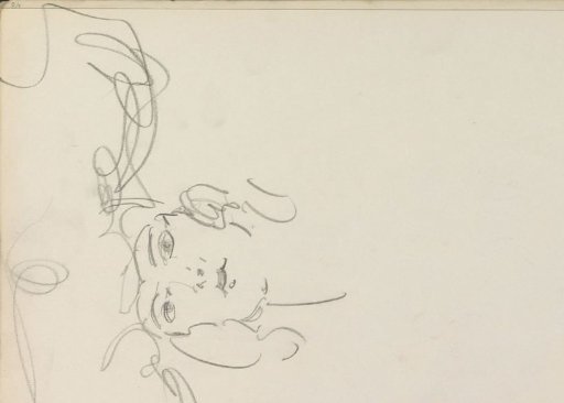 Woman's head with headdress