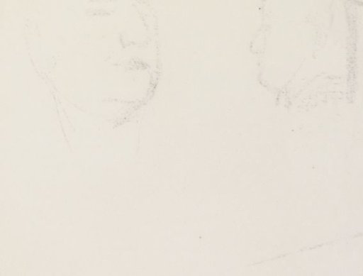 Rubbing of the chalk drawing on sheet 2 recto