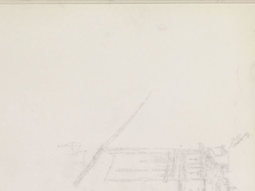 Impression of the chalk drawing on sheet 16 verso