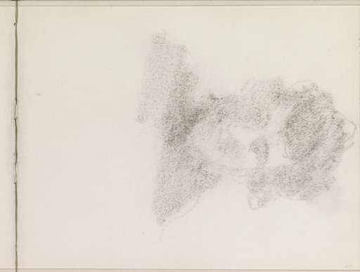 Impression of the chalk drawing on sheet 21 verso