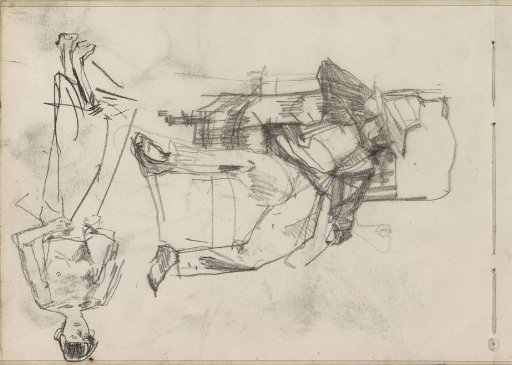 Man on a chair and a standing woman