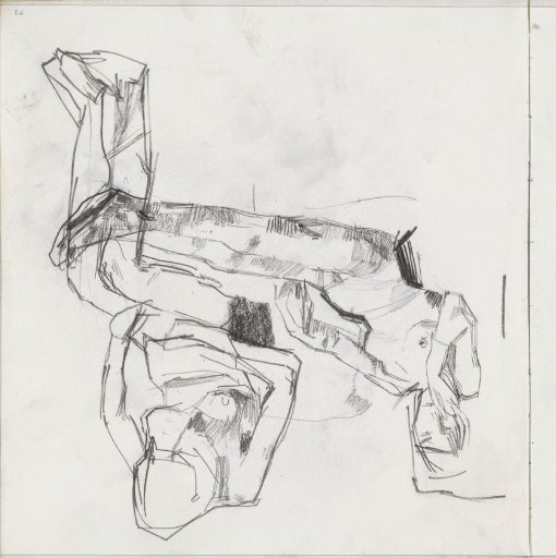 Two Seated Female Nudes