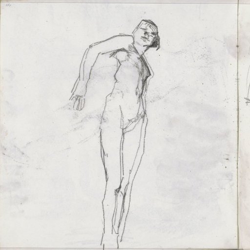 Standing Female Nude