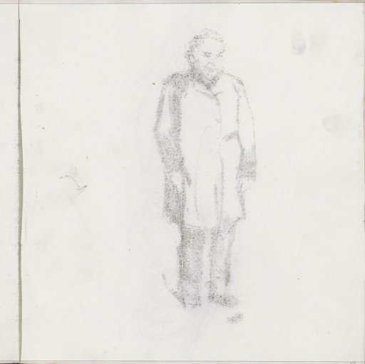 Impression of the Chalk Drawing on Sheet 17 verso