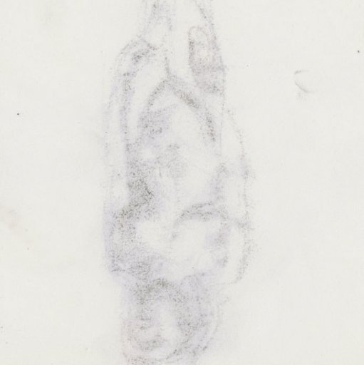 Impression of the Chalk Drawing on Sheet 18 verso
