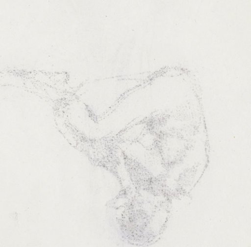 Impression of the Chalk Drawing on Sheet 20 verso