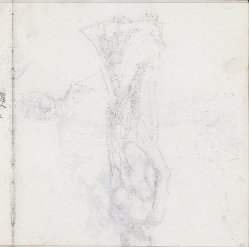 Impression of the Chalk Drawing on Sheet 21 verso