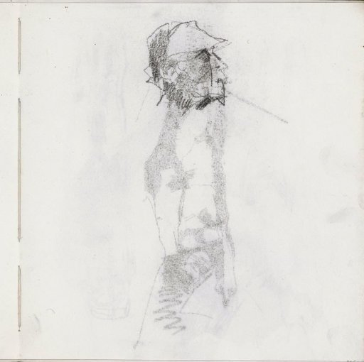Man's Head, in Profile