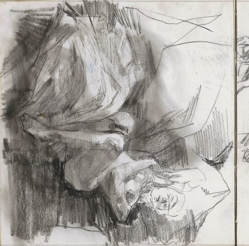 Reclining Female Nude on a Bed