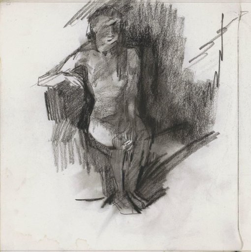 Seated Female Nude