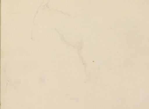 Cast of the chalk drawing on sheet 3 recto