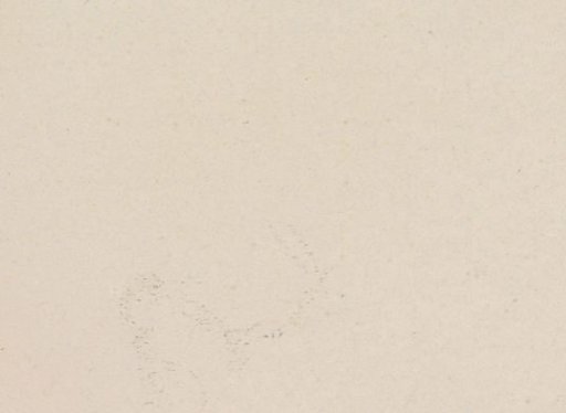 Impression of the chalk drawing on sheet 20 verso