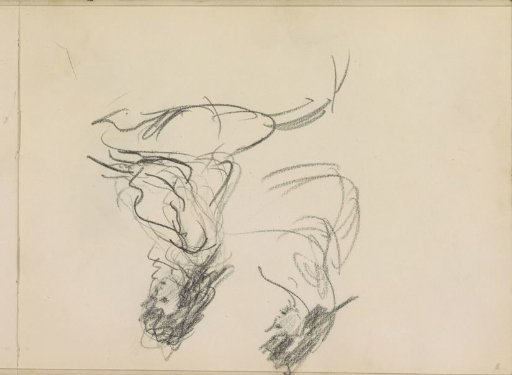 Two studies of a seated young woman