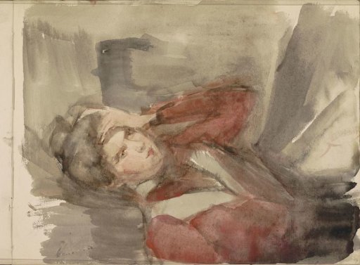 Portrait of an unknown young woman