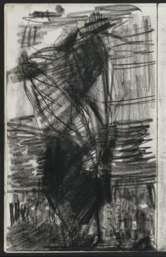 Woman on the Street at Night
