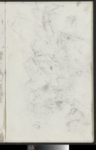 Impression of the chalk drawing on sheet 6 verso