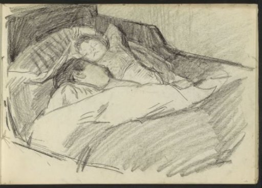 Two sleeping children