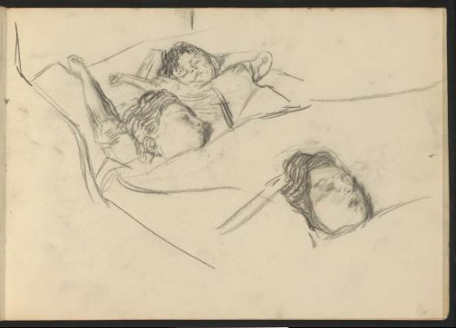 Two sleeping children