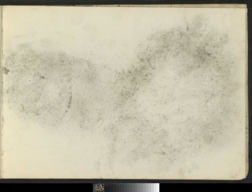 Impression of the chalk drawing on sheet 8 verso