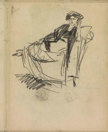 Seated woman