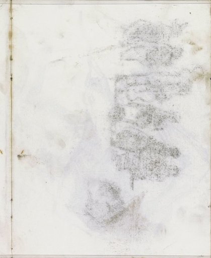 Impression of the Chalk Drawing on Sheet 10 verso
