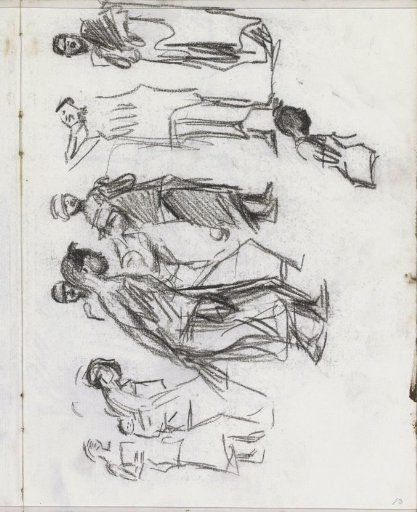 African Figures, Possibly Dancers