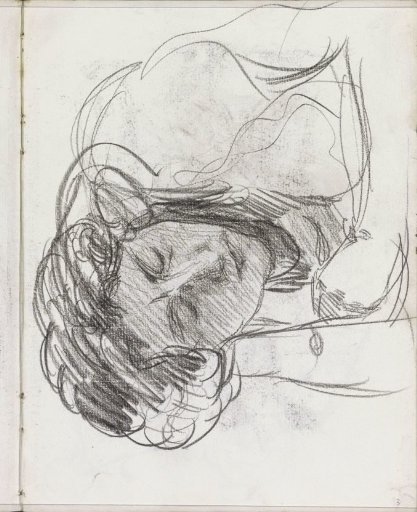 Woman with closed eyes