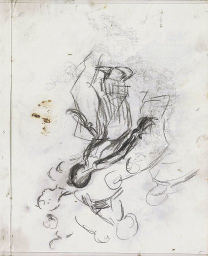 Figures Bending Forward, Possibly Dancers