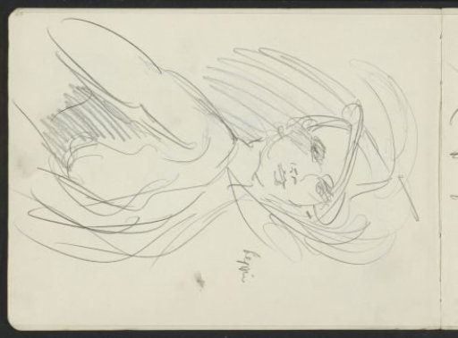 Portrait of Beppie with a hat