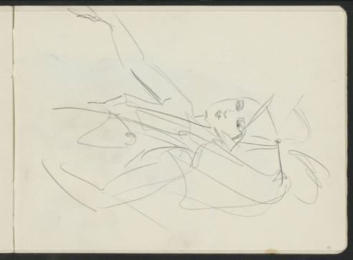 Woman with Headdress, Possibly a Revue Dancer