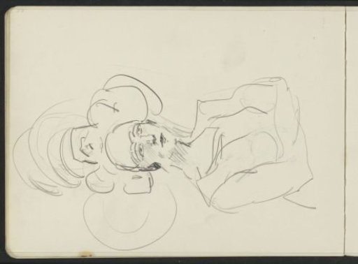 Woman with Headdress, Possibly a Revue Dancer