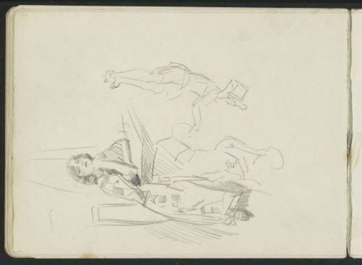 Woman at a table