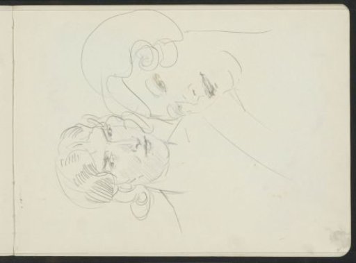 Two Female Heads