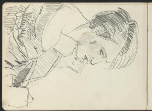 Portrait of an Unknown Woman, in Profile