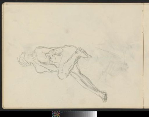 Seated Female Nude with a Cup and Saucer