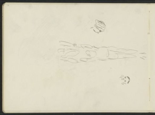 Acrobat in a handstand