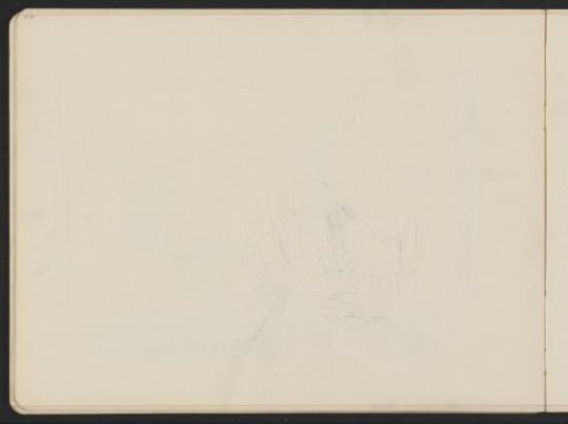 Impression of the pencil drawing on sheet 16 recto