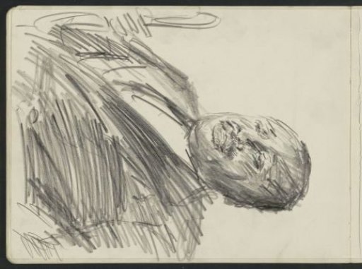 Portrait of an unknown black man
