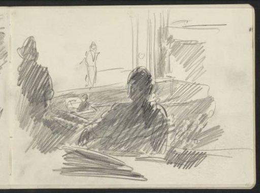 Spectators on a theater balcony