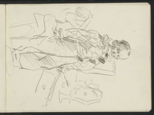 Figures in a dressing room