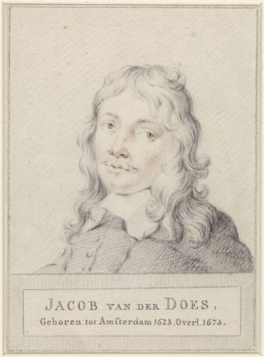 Portrait of Jacob van der Does